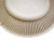 6-Inch Sugarcane Pulp Tableware Fluorine-Free Full Degradation Disposable Environmentally Friendly Degradable Bagasse round Plate