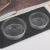 25c_pet Transparent Square Moon Cake Tray/Cake Pad/Inner Support/6.5/7/7.5/8/8.5/9cm