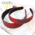 Plaid Fabric Wide Brim Hair Band Cross Pattern Korean Artistic Style Easy to Match Wide Version Non-Slip Hair Band Hairpin