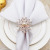 Hotel Christmas Rose Gold Snowflake Napkin Ring Napkin Ring Napkin Ring Napkin Ring Factory Wholesale