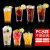 Creative Ice Cream Cup Ice Cream Cup Pc Acrylic Fruit Drink Cup Acrylic Beer Steins Plastic Dessert Cup