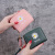 2020 New Wallet Leather Card Bag Lady's Wallet Short Cute Mini Purse Female Korean Wholesale Customization