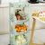 Movable Trolley Kitchen Storage Rack Floor Multi-Tier Movable Gap Storage Basket for Vegetables and Fruits