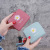 2020 New Wallet Leather Card Bag Lady's Wallet Short Cute Mini Purse Female Korean Wholesale Customization