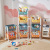 Toy Storage Rack Children's Bedroom Trolley Rack Home Bed Head Organizing Floor-Standing Multi-Layer Storage Rack