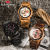 Kunhuang Popular Wooden Watch Men's Multi-Functional Sports Wooden Watch Fashion Best-Seller Wooden Watches