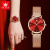Olevs Brand Watch Factory Quartz Watch Rose Gold Simple TikTok Hot Selling Live Waterproof Women's Watch Female