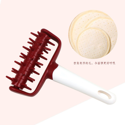 Baking Tool Pizza Needle Roller Pizza Puncher Needle Wheel Biscuit Wheel Needle Kitchen Pin Punch