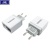 Double USB Mobile Phone Charger With Display 2.1a For Android Apple Smart Travel Charger Euro/US Standard.