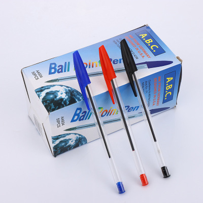 1.0 Bullet Ballpoint Pen Hotel Catering Plastic Cartoon Ballpoint Pen Office Stationery Can Be in Stock Wholesale