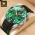 New Olevs Brand Watch Factory Luxury Multi-Functional Silicone Three Eyes and Six Needles Sports Men's Watches