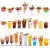 Creative Ice Cream Cup Ice Cream Cup Pc Acrylic Fruit Drink Cup Acrylic Beer Steins Plastic Dessert Cup