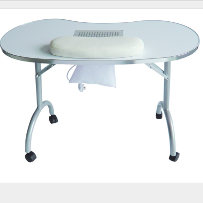 Aluminum Edge Sealing Nail Table with Vacuum Cleaner