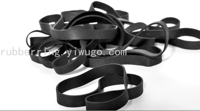 Rubber Band Strong Elastic Band Wide Rubber Sleeve Black Rubber Band Industrial Black Leather Ring Rubber Sleeve Beef Band