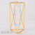 Nordic Ins Triangle Decoration Glass Vase Small Hydroponic Dried Flower Stand Simple Metal Creativity Home Decoration Iron Art
