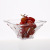 Acrylic Snack Dish Fruit Plate Transparent Crystal Dried Fruit Tray Diamond Fruit Plate round Acrylic Crystal Salad Bowl
