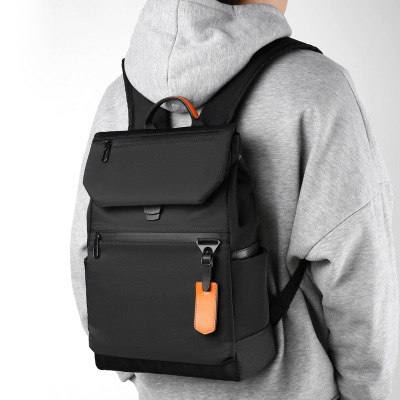 Cross-Border Briefcase Large Capacity Wear-Resistant Waterproof Men's Backpack Multifunctional Computer Bag Tablet Bag Custom Logo