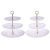Three-Layer Fruit and Fruit Plate Cake Tower Cake Stand Pastry Stand Fruit Dessert Plastic Tray
