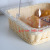 Acrylic Pc Dim Sum Dessert Table Display Plate Sampling Plate Small Cake Cover with Lid Food Cover Dessert Cover