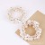 French Design Hairtie Women's Korean Style Simple Hair Ring New Super Fairy Pearl Hair Band Summer Internet Celebrity Bun