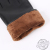 Tiger King Sheepskin Touch Screen Riding Thickened Fleece-Lined Warm Outdoor Leather Gloves