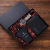 Gift Set Fashion Creative Gift Set Wallet + Belt Quartz Watch + Perfume (3pcs/Set)