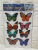 Glitter Eight Butterfly Stickers Room  Wall Home Decoration Wall Stickers 3D Wall Stickers