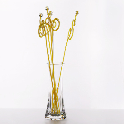 Jinde Acrylic Transparent Crystal Table Vase Vase Vase Imitation Glass Plastic Vase Table Vase