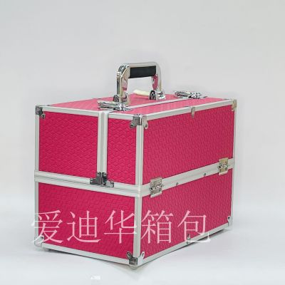 Aidihua 2021 New Fashion Manicure Beauty Tattoo Embroidery High-Grade Large Capacity Storage Device Makeup Aluminum Case