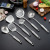 Stainless Steel Spatula Kitchenware Sanding Spatula Cooking Spoon Spatula Kitchenware Set Customizable Logo