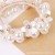 French Design Hairtie Women's Korean Style Simple Hair Ring New Super Fairy Pearl Hair Band Summer Internet Celebrity Bun