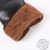 Autumn and Winter Fleece-Lined Thickened Women's Leather Gloves Korean Style Fashionable Warm Outdoor Driving Cycling Gloves Factory Direct Sales