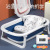 Foldable Temperature-Sensitive Children's Bathtub with Digital Display Bath Bucket Baby Newborn Baby Supplies Baby Bath Tub