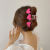 Korean New Love Grip Gap Former Red Back Head Shark Clip Band Hair Grip Female Summer Large Clip Headdress