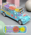 Electric School Bus Toy Electric Transparent Gear School Bus Toy Car Foreign Trade Toy Игрушк