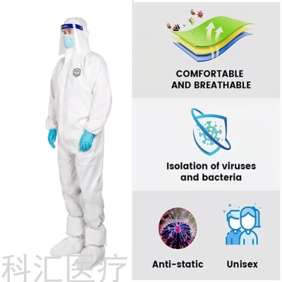 Disposable Civil Protective Clothing in Stock
