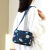 2021 New Spring and Summer Casual Women's Bag Shoulder Crossbody Mini Bag Canvas Fashion Mobile Coin Purse
