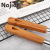 Factory Supplier Non-Magnetic Stainless Steel Kitchenware Wood Grain Lengthen and Thicken Stainless Steel Ladel Kitchen Suit 7-Piece Set