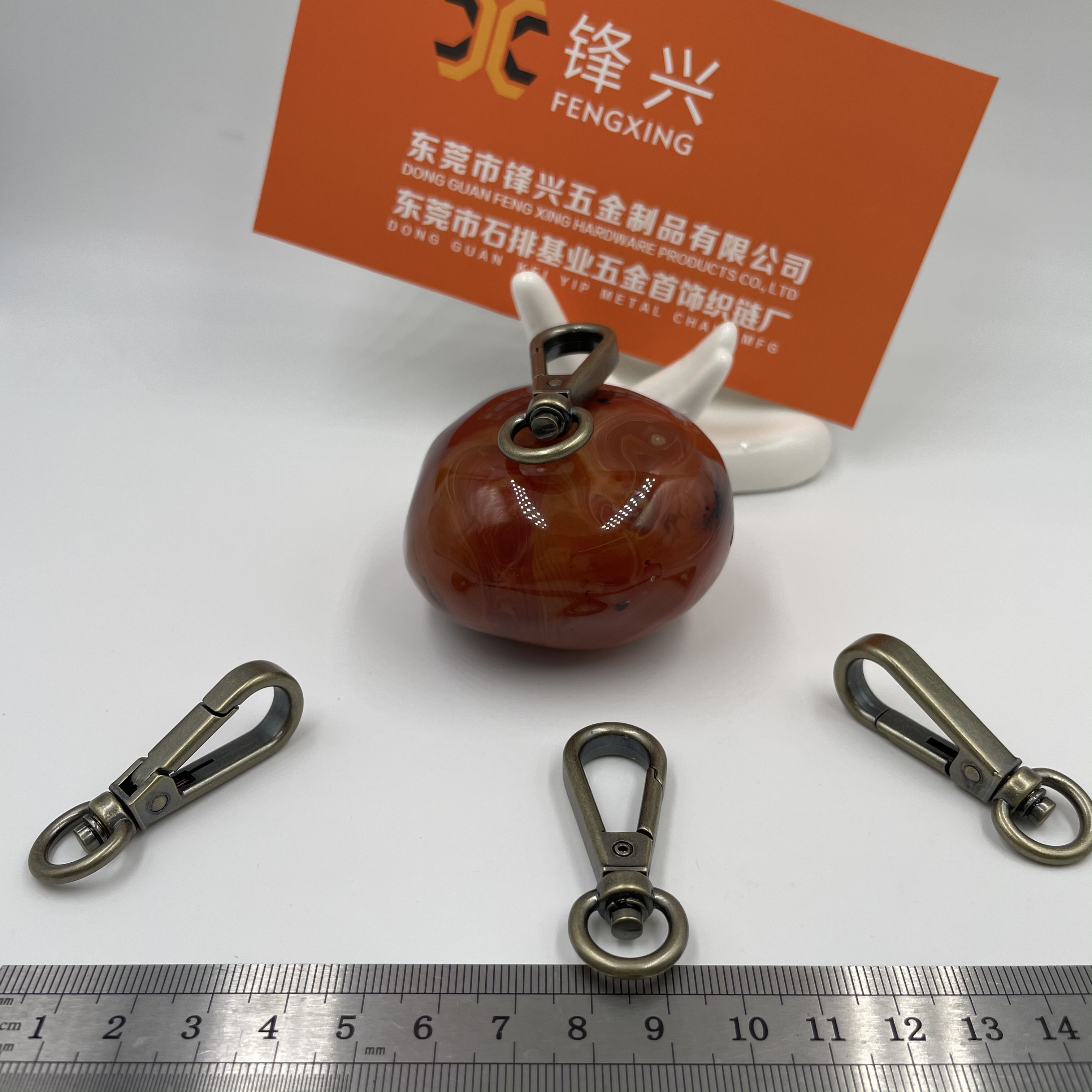 厂家直销青古铜色合金狗扣   支持定制箱包五金配件