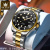Olevs Brand Watch Green Submariner Automatic Mechanical Watch Lao Luminous Waterproof Lux Men's Watch Men's Watch