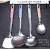 Peiliheng Stainless Steel Wheat Spatula Set Full Set Kitchen Spatula Soup Spoon and Strainer Household Anti-Scald Spatula