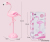 Minuo New Table Lamp Flamingo Touch Table Lamp Student Learning Creative Table Lamp