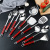 Non-Magnetic Stainless Steel Kitchenware Set Cooking Spoon and Shovel Spatula Household Kitchen Soup Spoon Big Strainer and Other Kitchenware Gifts
