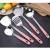 Peiliheng Stainless Steel Wheat Spatula Set Full Set Kitchen Spatula Soup Spoon and Strainer Household Anti-Scald Spatula