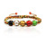 Best-Selling New Type Dragon Boat Festival Colorful Rope Bracelet Hand-Woven Five-Line Beads Colorful Red Rope Wholesale