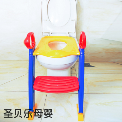 Children's Foldable Toilet Ladder Children's Toilet with Pedal Toilet Toilet Bowl Color Box