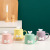 Creative Fresh Bow Mug Ins Household Large Capacity Cute Ceramic Water Cup Nordic Girl Heart Cup