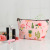 Factory Direct Sales New Women's Fashion Portable Cosmetic Bag Portable Compact Multi-Color Optional Makeup Storage Wash Bag
