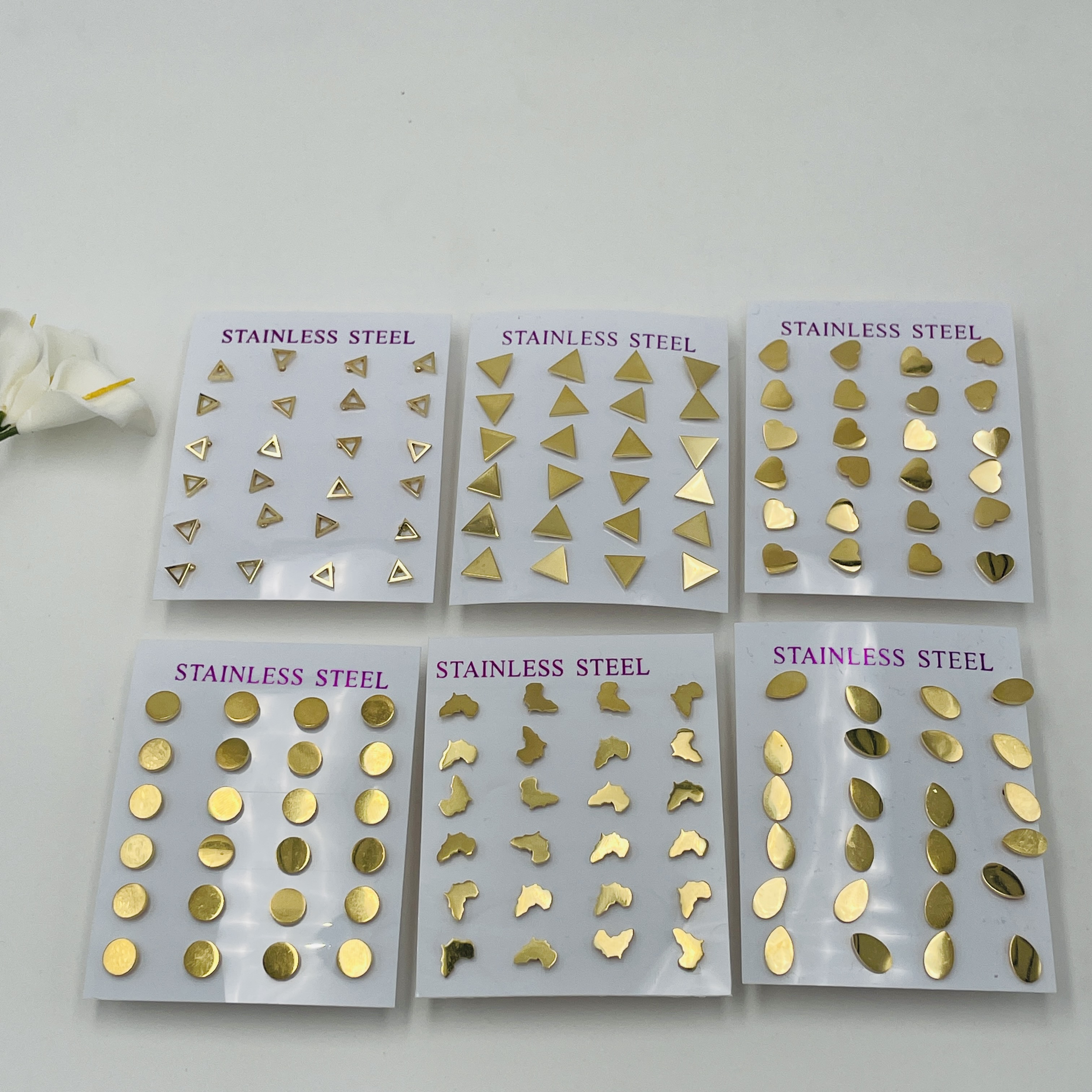 气质耳钉高级感网红耳饰女不锈钢小巧新款潮韩版时尚耳环