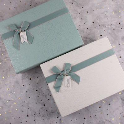 Gift Box Trending on TikTok Birthday Gift Box Large Exquisite High-End Gift Box Lipstick Packaging Box Customization